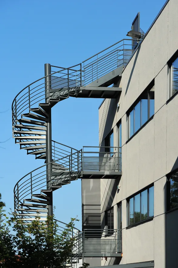 Façade de l'immeuble San Severo Bâtiment C à Bourg-en-Bresse